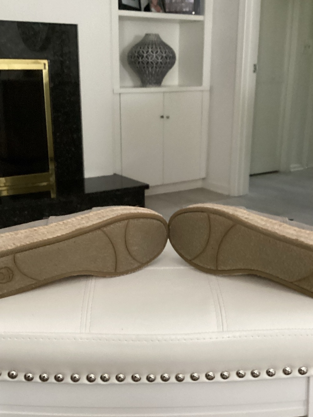 BOBS from Skechers Women's Espadrille Slip-Ons in Taupe - Picture 4 of 4